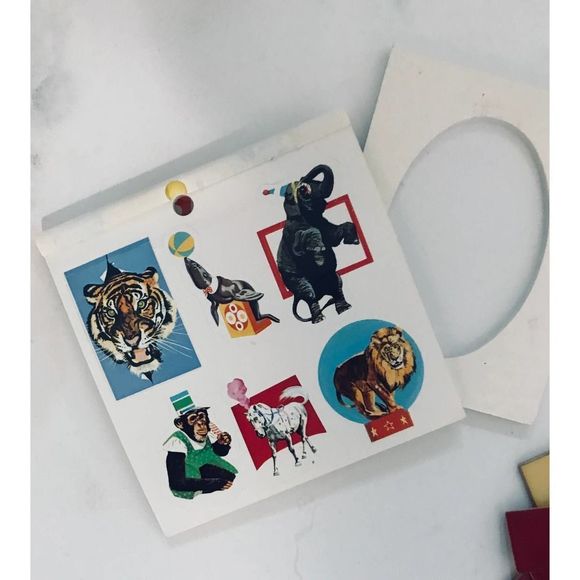 Circus Party Supplies, Bags and Stickers, Vintage Circus Hall of Fame Brochure - Picture 7 of 10